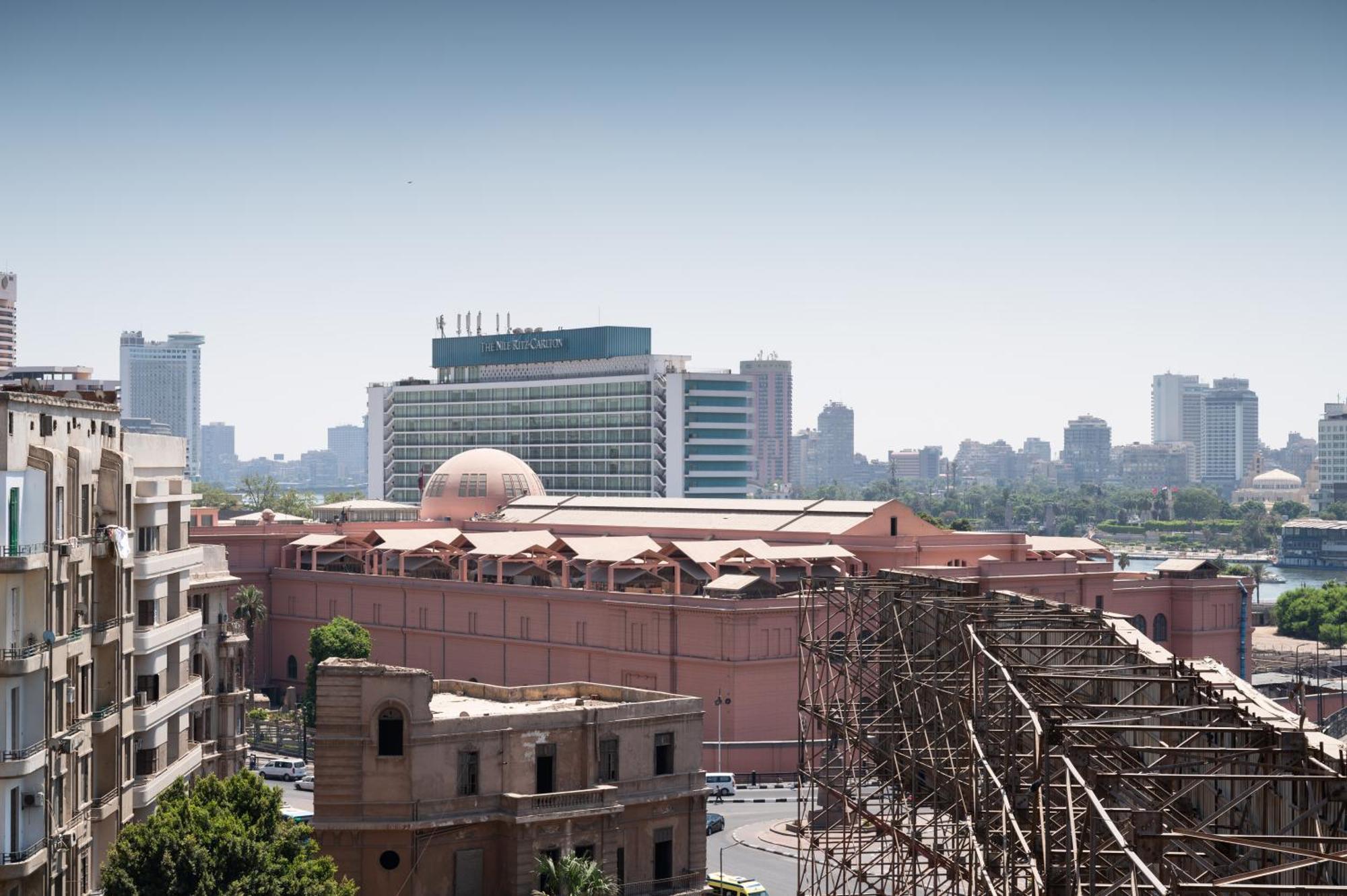 Museum And Nile View Hotel Kairo Bagian luar foto