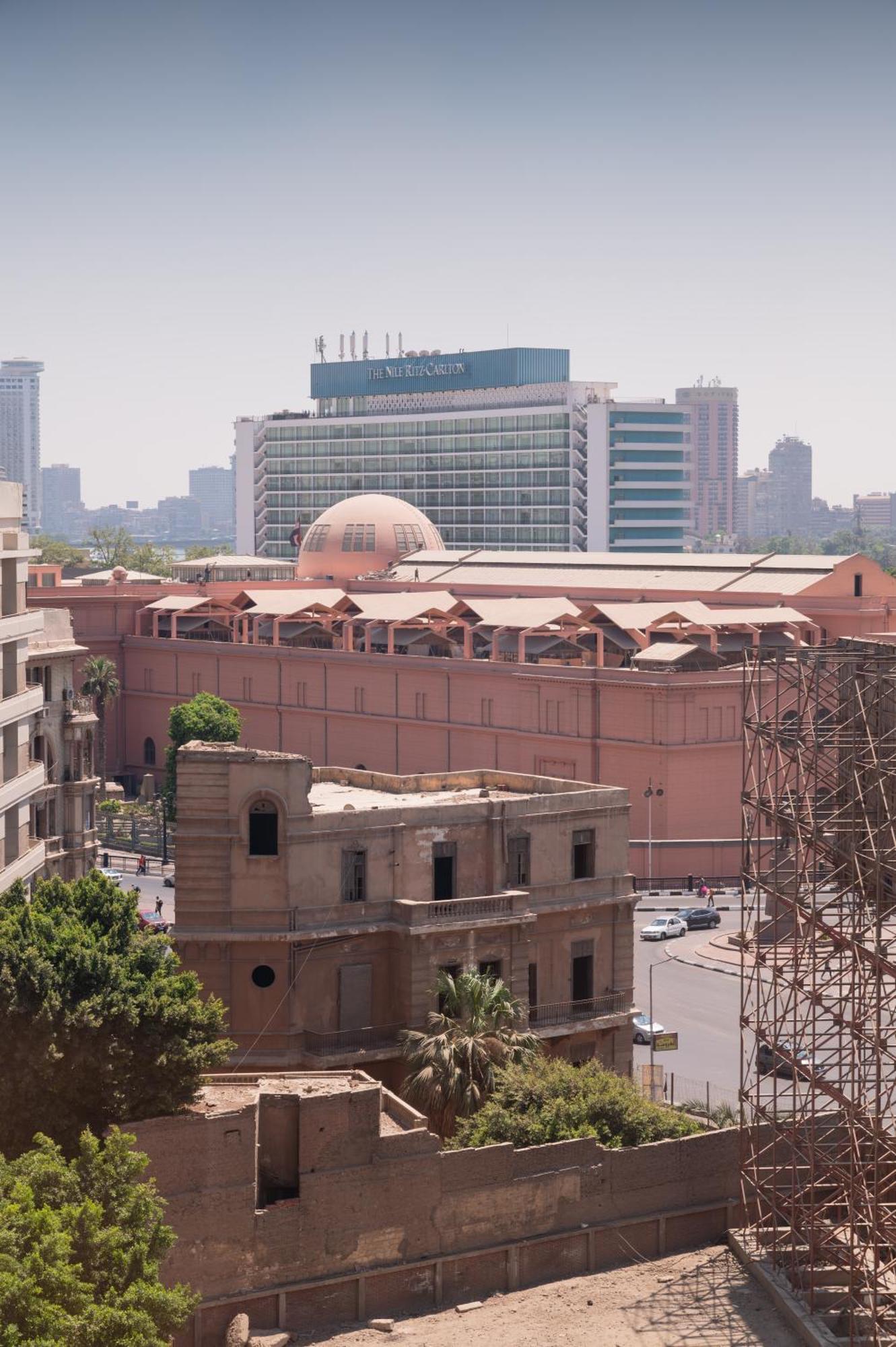 Museum And Nile View Hotel Kairo Bagian luar foto