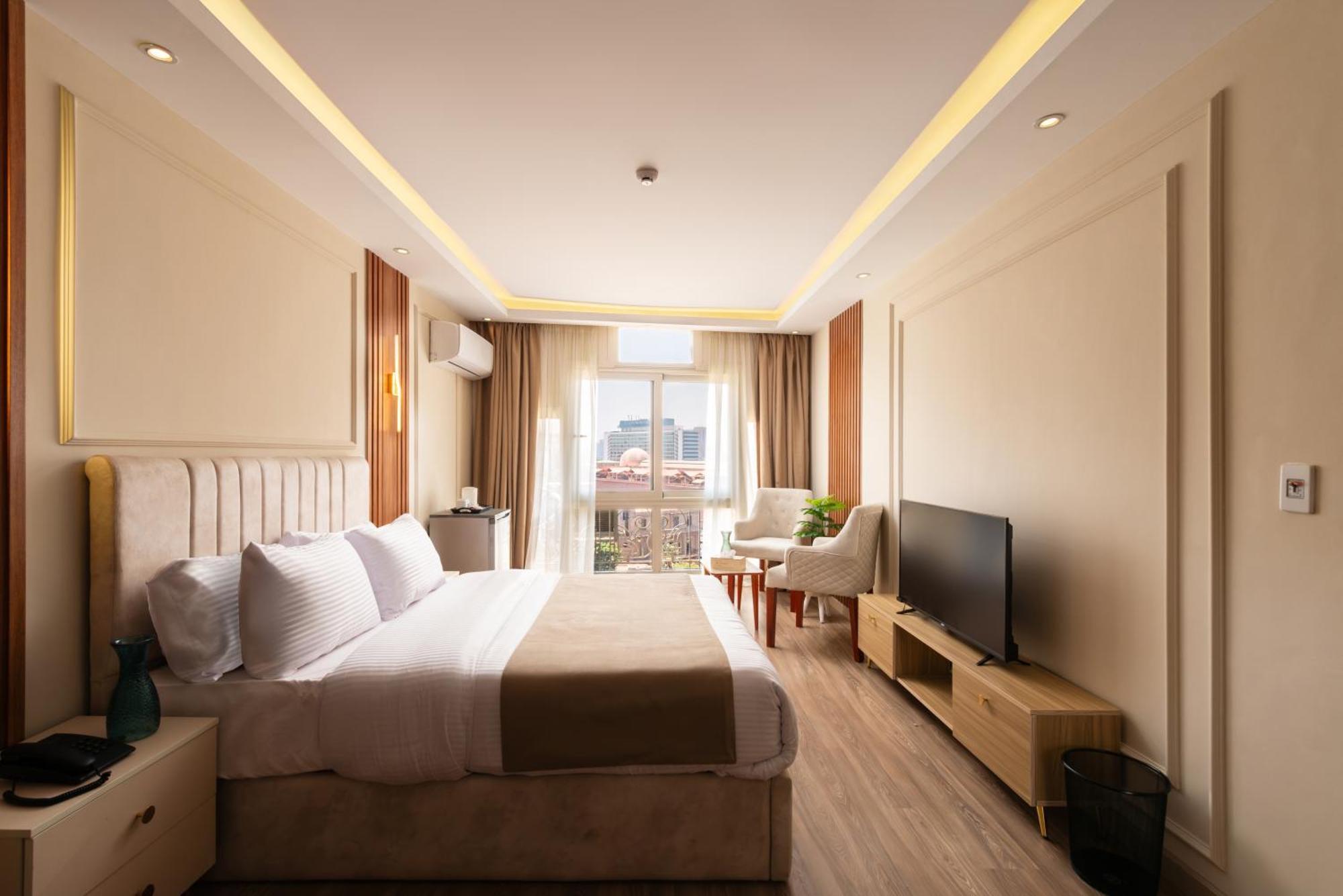 Museum And Nile View Hotel Kairo Bagian luar foto